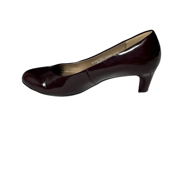 Gabor Patent Leather Pumps Heels Work Office Uk Sz 5 US size 7.5 - Picture 6 of 14